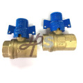 Brass NPT Thread lockable Ball Valve